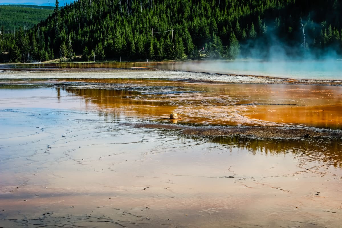 Hats off to Midway Geyser Basin