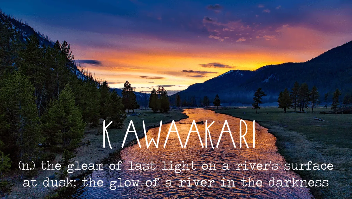 The word is Kawaakari