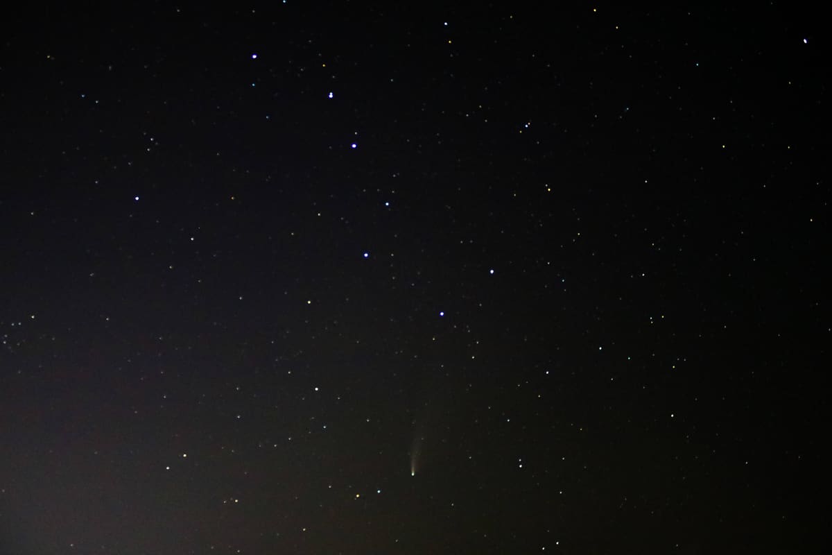 Camping Under Comet Neowise