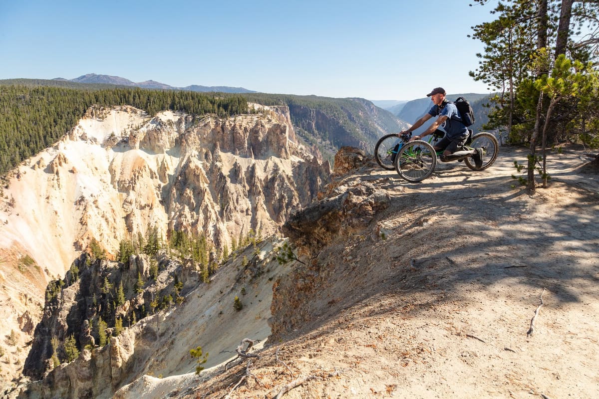 Dave & His Off-Road Wheelchair