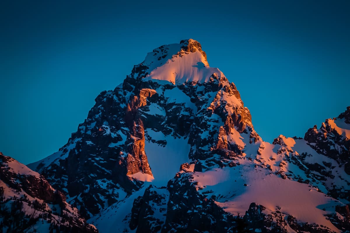 A Snowy Grand Teton