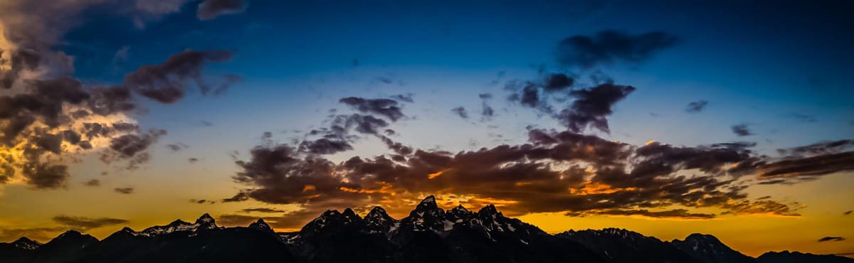 A Teton Sunset