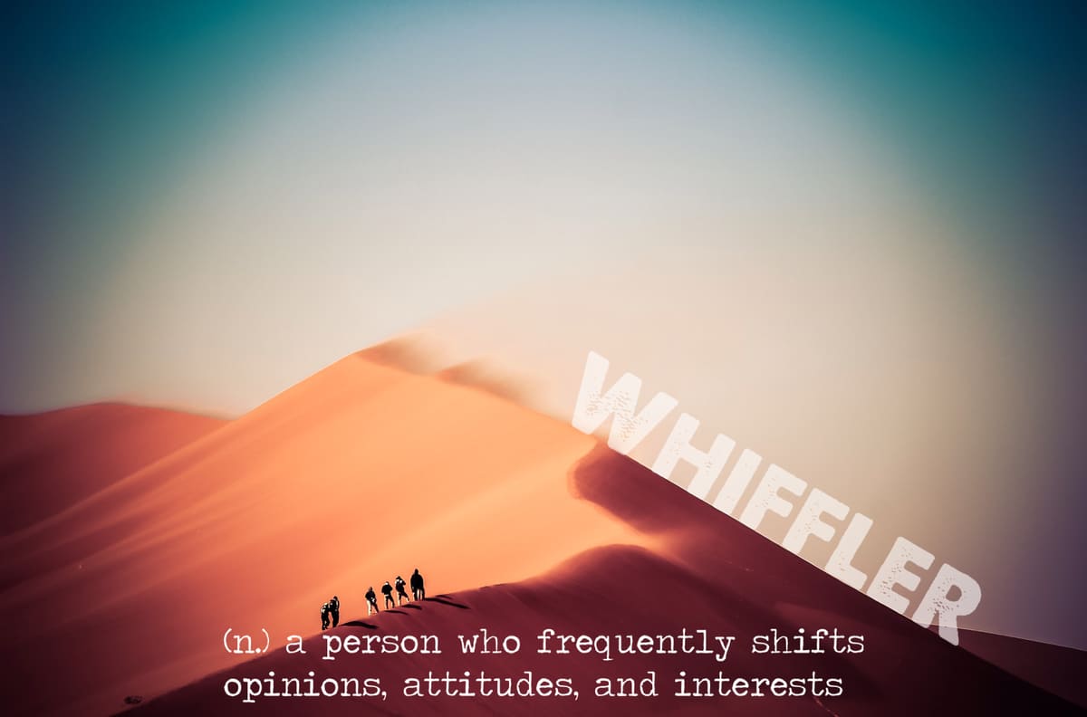 The word is Whiffler