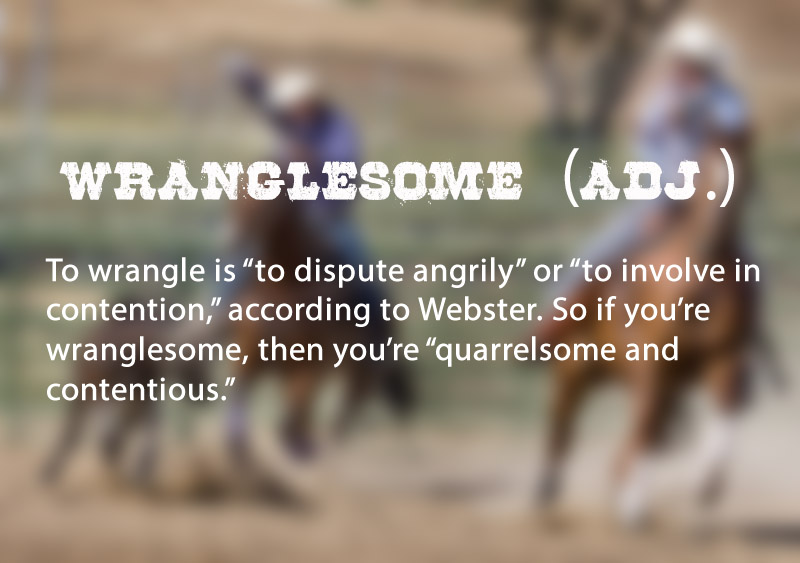 Wranglesome